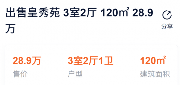 房地产金融【当涂二手房推选】28.9万买120平大三房！楼层好！附带仓库!！