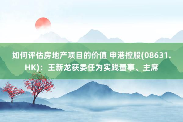 如何评估房地产项目的价值 申港控股(08631.HK)：王新龙获委任为实践董事、主席