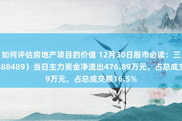 如何评估房地产项目的价值 12月30日股市必读：三未信安（688489）当日主力资金净流出476.89万元，占总成交额16.5%